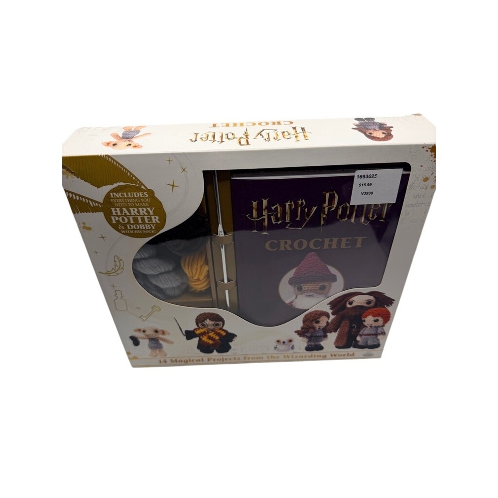 Harry Potter Crochet Kit 14 Magical Projects Wizarding World Lucy Collin New